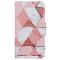  iPhone 16 Pro Fodral Med Marmor Tryck Rosa