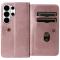  Samsung Galaxy S26 Ultra Fodral Multifunktionellt Läder Roséguld