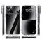 IPAKY IPAKY iPhone 17 Pro Max Skal Shockproof Transparent / Silver