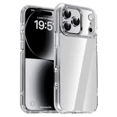 IPAKY IPAKY iPhone 17 Pro Max Skal Shockproof Transparent / Silver