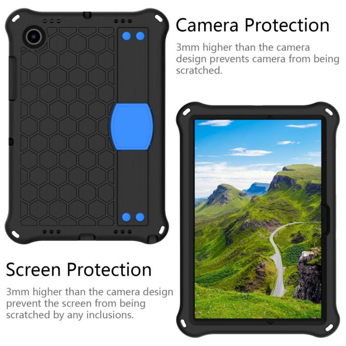 Bild 2,  Galaxy Tab A8 10.5 Skal Honeycomb EVA Shockproof Kickstand