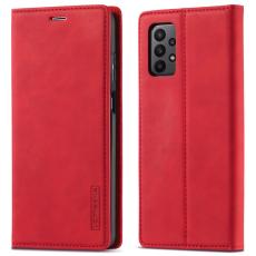 LC.IMEEKE LC.IMEEKE Samsung Galaxy A23 5G Fodral Flip L&auml;der R&ouml;d