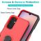  Samsung Galaxy A25 5G Skal Ring Shockproof Xtreme Röd