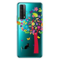  Huawei P Smart (2021) - Skal Med Tryck - F&auml;rggrant Tr&auml;d