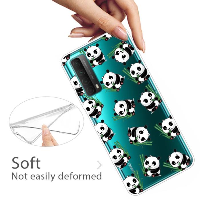 Bild 3,  Huawei P Smart (2021) - Skal Med Tryck - Baby Panda