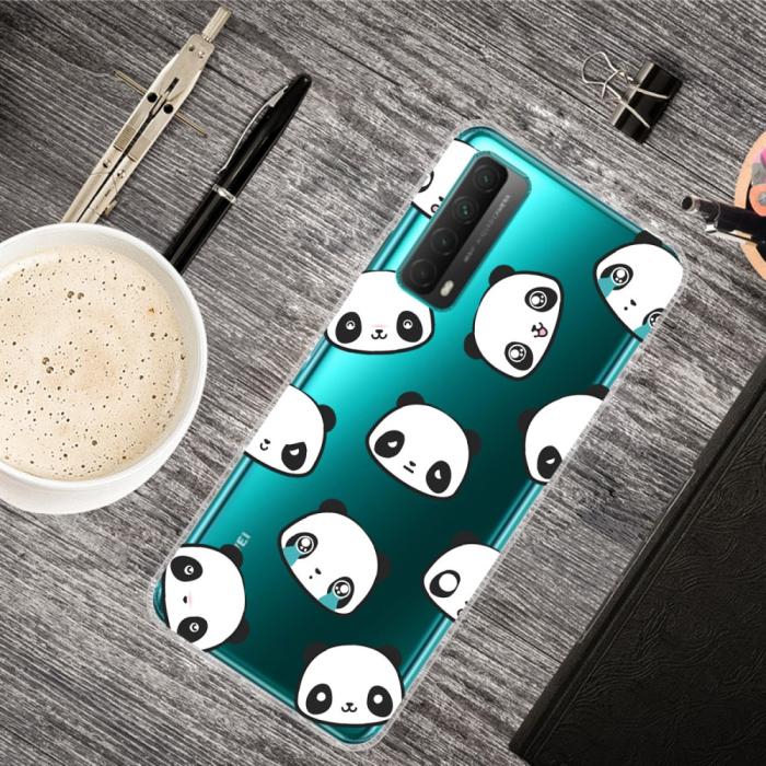 Bild 2,  Huawei P Smart (2021) - Skal Med Tryck - Panda