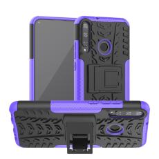  Huawei P40 Lite E - Ultimata St&ouml;tt&aring;liga Skalet med St&ouml;d - Lila