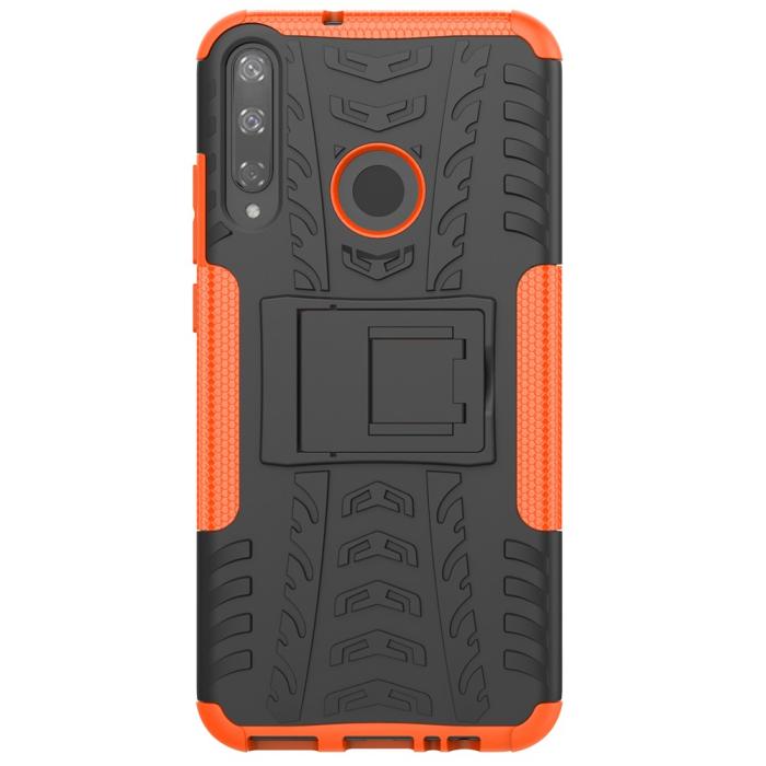 Bild 4,  Huawei P40 Lite E - Ultimata Stöttåliga Skalet med Stöd - Orange