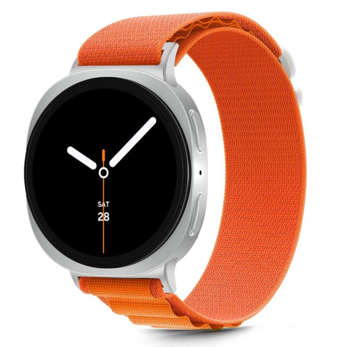 Bild 2, Tech-Protect Tech-Protect Galaxy Watch 8 40/44/46 mm Armband Nylon Pro Orange