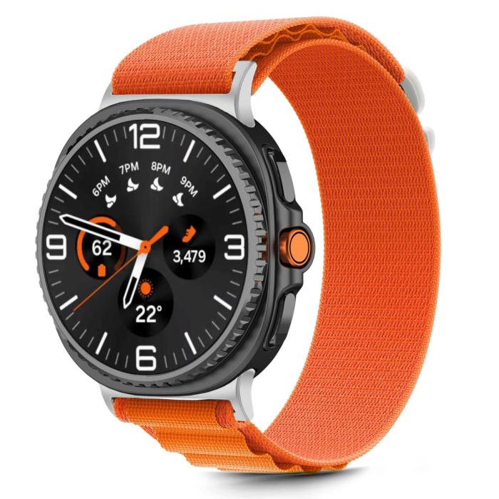 Bild 3, Tech-Protect Tech-Protect Galaxy Watch 8 40/44/46 mm Armband Nylon Pro Orange