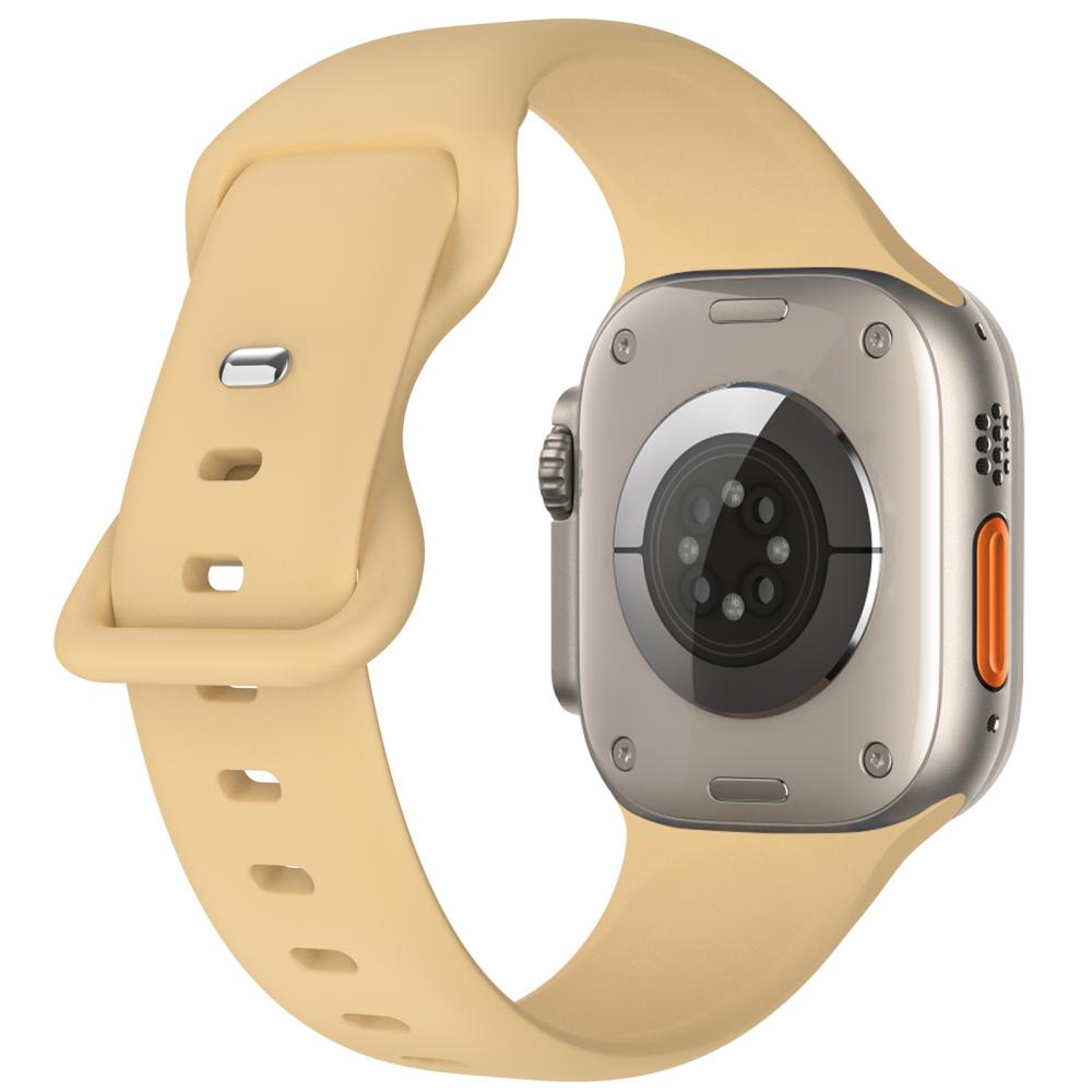 ColorPop Silikon Armband Butterfly Apple Watch 42/44/45/46/49 mm (M/L) Valnöt