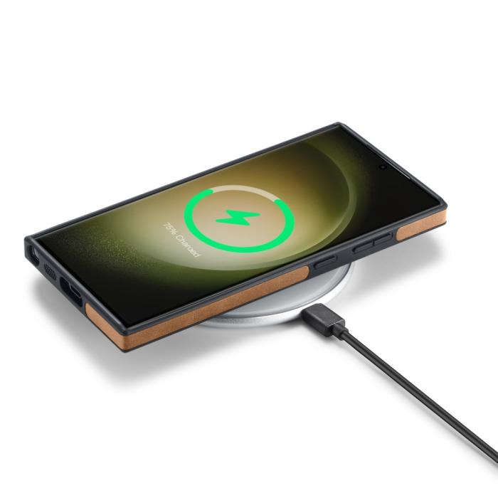 Bild 6, DG.MING DG.MING Samsung Galaxy S24 Ultra Skal Läderbelagt Brun