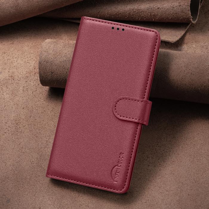 Bild 3, BINFEN BINFEN Xiaomi 17T Pro Fodral RFID Läder Röd