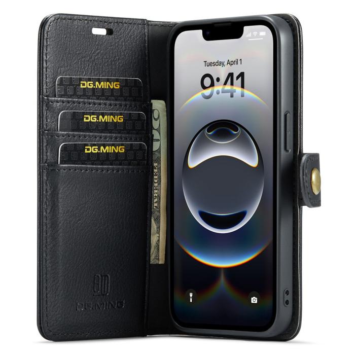 Bild 2, DG.MING DG.MING iPhone 17e / 16e 2in1 Magnet Fodral / Skal Svart