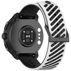  Klockarmband 22 mm Quick Release Silikon Vit / Svart