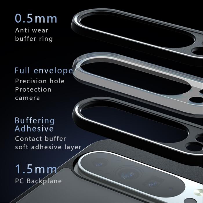 Bild 5,  Google Pixel 9 Pro XL Skal Shockproof Hybrid Transparent/Svart