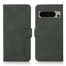 KHAZNEH KHAZNEH Google Pixel 8 Pro Fodral Retro L&auml;der Gr&ouml;n