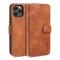 DG.MING DG.MING iPhone 12 / 12 Pro Fodral Retro Läder Brun