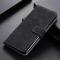  Samsung Galaxy S23 Fodral Krokodil Textur Svart