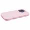  iPhone 13 Pro Mobilskal Wavy Ljus Rosa
