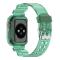  Apple Watch 38/40/41/42 mm Kristall Skal/Armband Grön