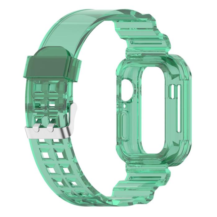Bild 4,  Apple Watch 38/40/41/42 mm Kristall Skal/Armband Grön