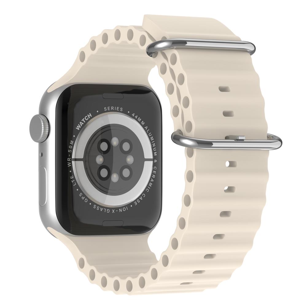 ColorPop Apple Watch 42/44/45/46/49 mm Armband Ocean Wave Starlight