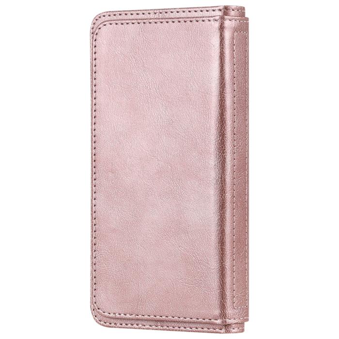 Bild 6,  Samsung Galaxy S26 Ultra Fodral Multifunktionellt Läder Roséguld