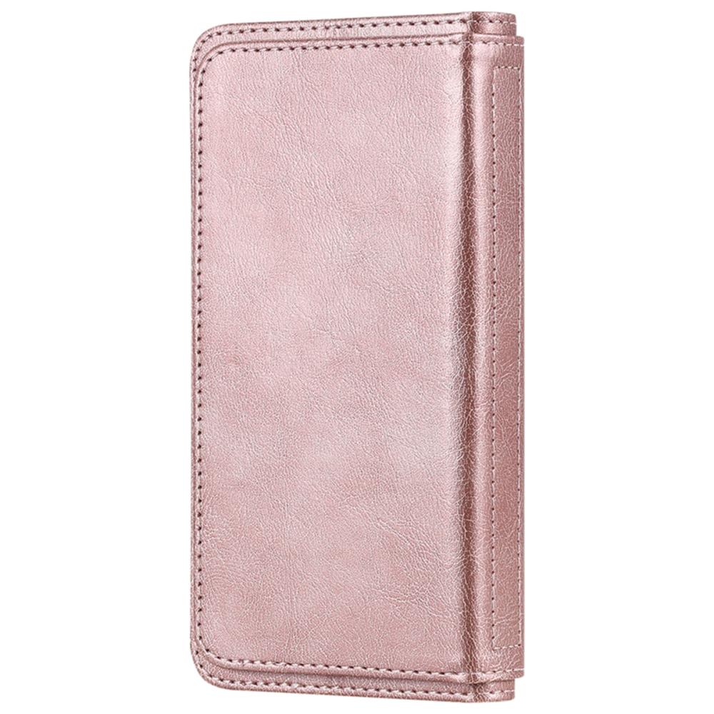  Samsung Galaxy S26 Ultra Fodral Multifunktionellt Läder Roséguld