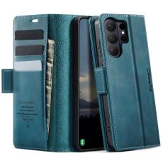 CASEME CASEME Samsung Galaxy S26 Ultra Fodral RFID L&auml;der Gr&ouml;n