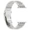  Apple Watch 42/44/45/46/49 mm Armband Steel Titanium Silver