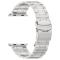  Apple Watch 42/44/45/46/49 mm Armband Steel Titanium Silver