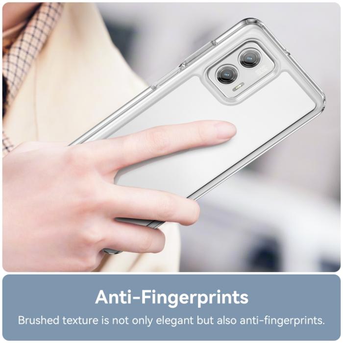 Bild 5,  Motorola Moto G73 5G Skal Robust Hybrid Transparent