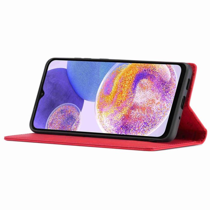 Bild 4, LC.IMEEKE LC.IMEEKE Samsung Galaxy A23 5G Fodral Flip Läder Röd