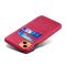 KSQ iPhone 13 - KSQ Skal Med Kortfack - Rosa