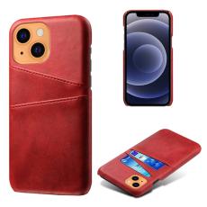 KSQ iPhone 13 - KSQ Skal Med Kortfack - R&ouml;d