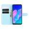  Huawei P40 Lite E - Litchi Plånboksfodral - Ljus Blå