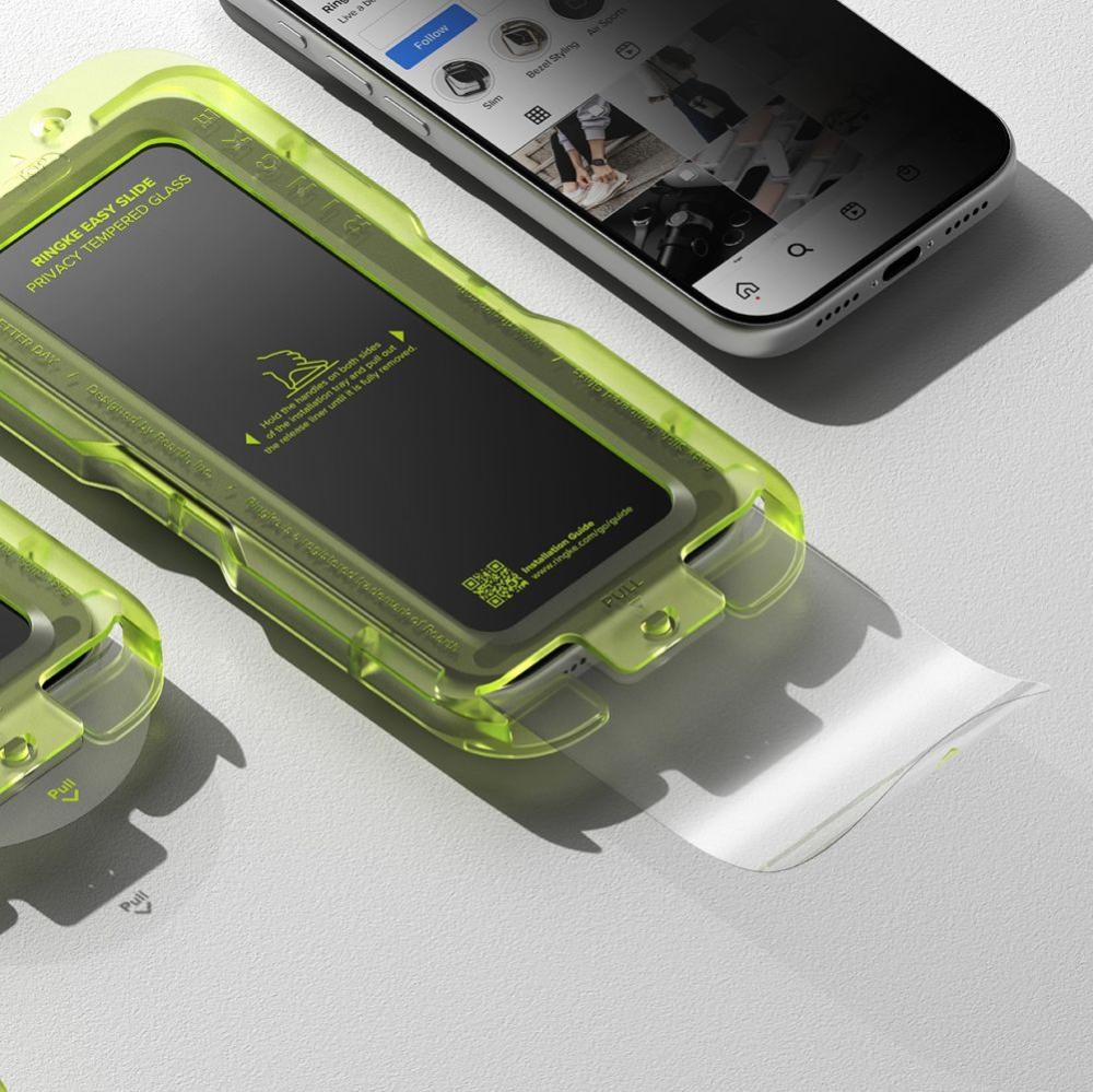 Ringke Ringke iPhone 17 Pro Max 2-PACK Easy Slide Skärmskydd Härdat Glas