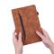  Lenovo Tab P11 Pro Gen 2 Fodral Med Frontficka Brun