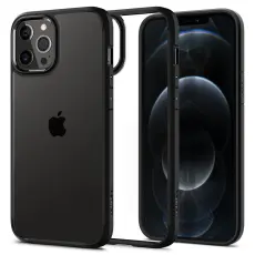 Spigen Spigen iPhone 12 / 12 Pro Skal Ultra Hybrid Matt Svart