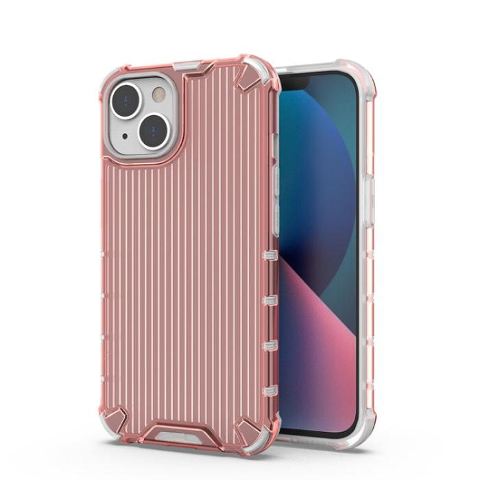 Bild 2,  iPhone 14 Plus Skal Shockproof Resväska Design Röd