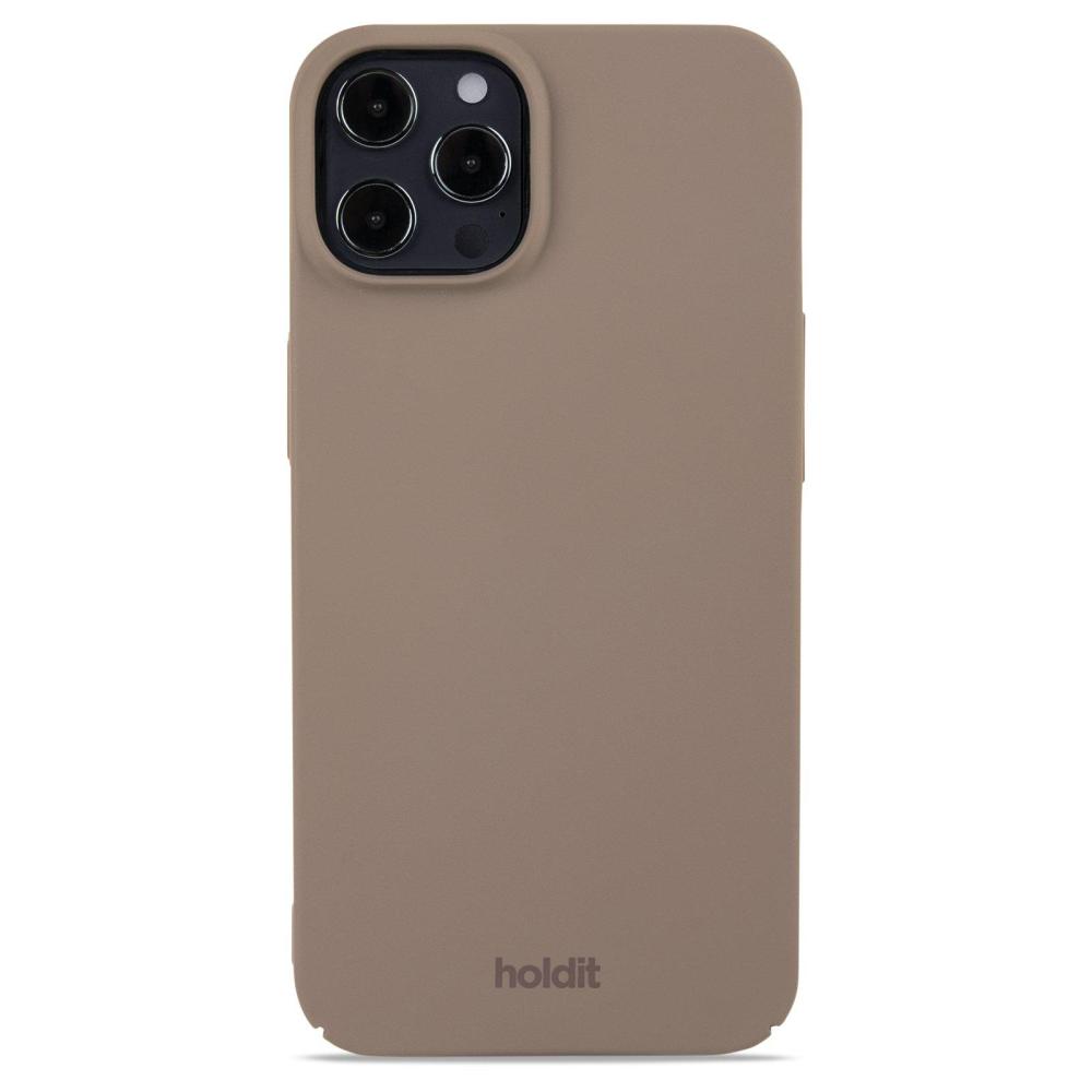 holdit holdit iPhone 12 / 12 Pro Mobilskal Slim Mocha Brown