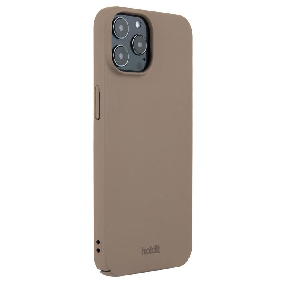 holdit holdit iPhone 12 / 12 Pro Mobilskal Slim Mocha Brown