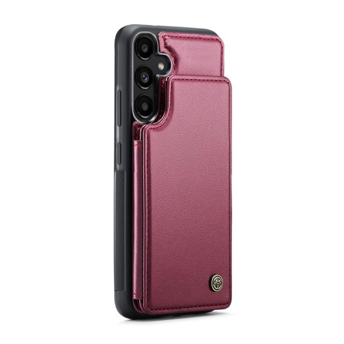 Bild 2, CASEME CASEME Galaxy A56 5G/A36 5G Skal RFID Kickstand Plånbok Röd