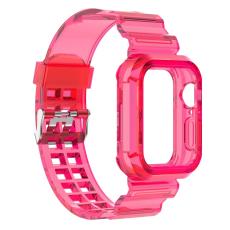  Apple Watch 38/40/41/42 mm Kristall Skal/Armband Rosa