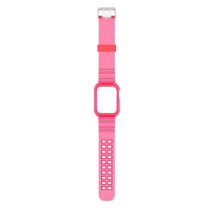 Bild 5,  Apple Watch 38/40/41/42 mm Kristall Skal/Armband Rosa