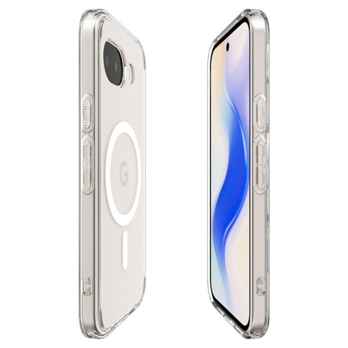 Bild 6, Spigen Spigen Google Pixel 10a Skal MagSafe Ultra Hybrid Transparent/Vit