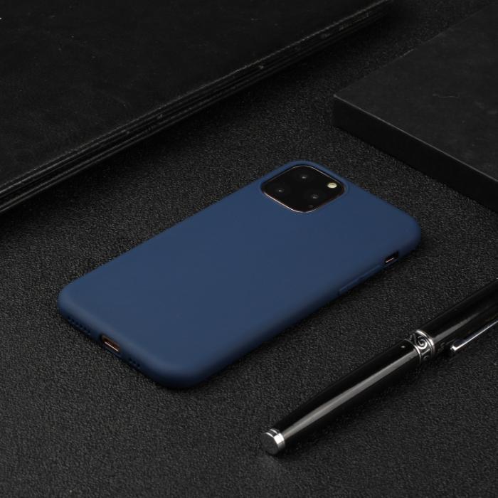 Bild 4,  iPhone 15 Pro Max Skal Frostad TPU Blå