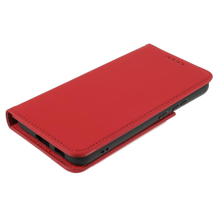 Bild 4,  Samsung Galaxy S22 Plus Fodral Flip Med Kortfack Röd