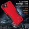  iPhone 7/8/SE Skal Non-Slip Armor Hybrid Rosa